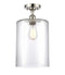 Innovations Lighting Large Cobbleskill 1 Light Semi-Flush Mount Part Of The Ballston Collection 516-1C-PN-G112-L-LED