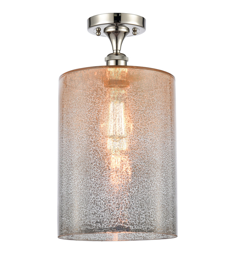 Innovations Lighting Large Cobbleskill 1 Light Semi-Flush Mount Part Of The Ballston Collection 516-1C-PN-G116-L