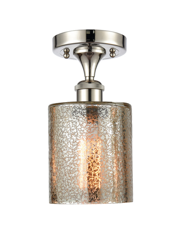 Innovations Lighting Cobbleskill 1 Light Semi-Flush Mount Part Of The Ballston Collection 516-1C-PN-G116-LED