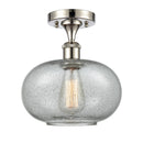Innovations Lighting Gorham 1 Light Semi-Flush Mount Part Of The Ballston Collection 516-1C-PN-G247-LED