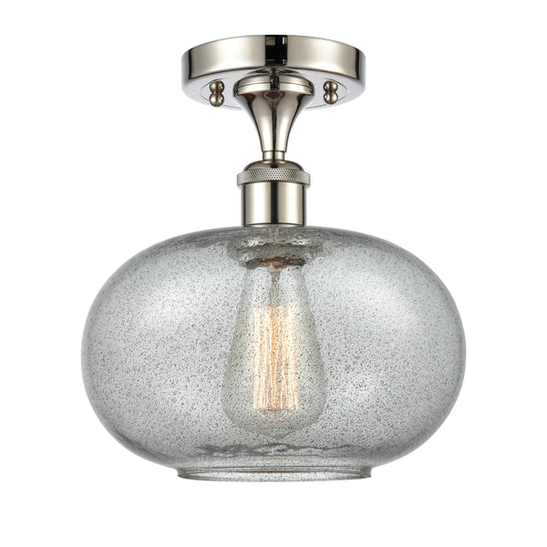 Innovations Lighting Gorham 1 Light Semi-Flush Mount Part Of The Ballston Collection 516-1C-PN-G247-LED