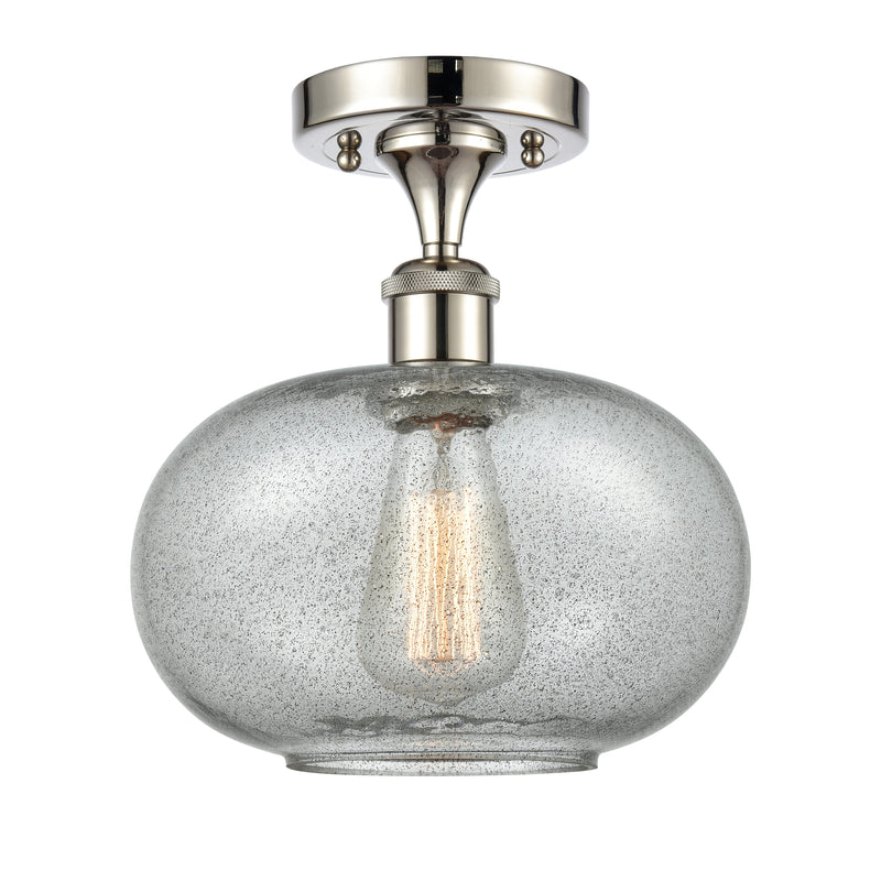 Innovations Lighting Gorham 1 Light Semi-Flush Mount Part Of The Ballston Collection 516-1C-PN-G247-LED