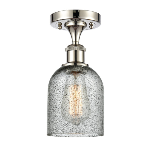 Innovations Lighting Caledonia 1 Light Semi-Flush Mount Part Of The Ballston Collection 516-1C-PN-G257-LED