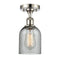 Innovations Lighting Caledonia 1 Light Semi-Flush Mount Part Of The Ballston Collection 516-1C-PN-G257-LED