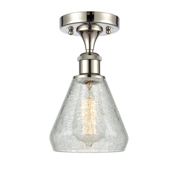 Innovations Lighting Conesus 1 Light Semi-Flush Mount Part Of The Ballston Collection 516-1C-PN-G275