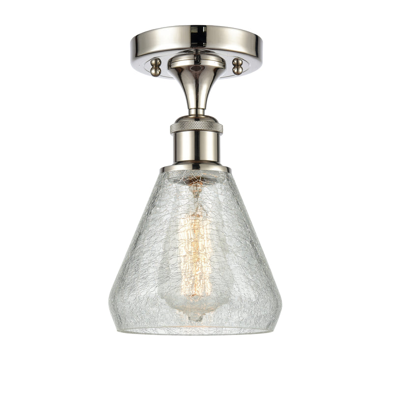 Innovations Lighting Conesus 1 Light Semi-Flush Mount Part Of The Ballston Collection 516-1C-PN-G275