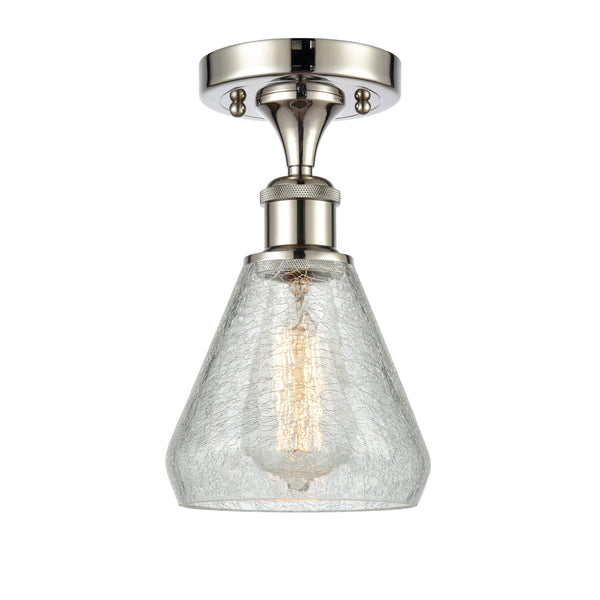 Innovations Lighting Conesus 1 Light Semi-Flush Mount Part Of The Ballston Collection 516-1C-PN-G275-LED
