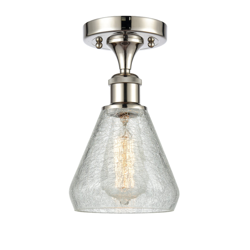 Innovations Lighting Conesus 1 Light Semi-Flush Mount Part Of The Ballston Collection 516-1C-PN-G275-LED
