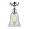 Innovations Lighting Hanover 1 Light Semi-Flush Mount Part Of The Ballston Collection 516-1C-PN-G2811