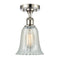 Innovations Lighting Hanover 1 Light Semi-Flush Mount Part Of The Ballston Collection 516-1C-PN-G2811-LED