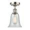 Innovations Lighting Hanover 1 Light Semi-Flush Mount Part Of The Ballston Collection 516-1C-PN-G2812-LED