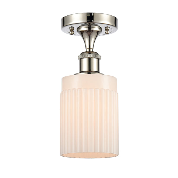 Innovations Lighting Hadley 1 Light Semi-Flush Mount Part Of The Ballston Collection 516-1C-PN-G341
