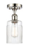 Innovations Lighting Hadley 1 Light Semi-Flush Mount Part Of The Ballston Collection 516-1C-PN-G342-LED