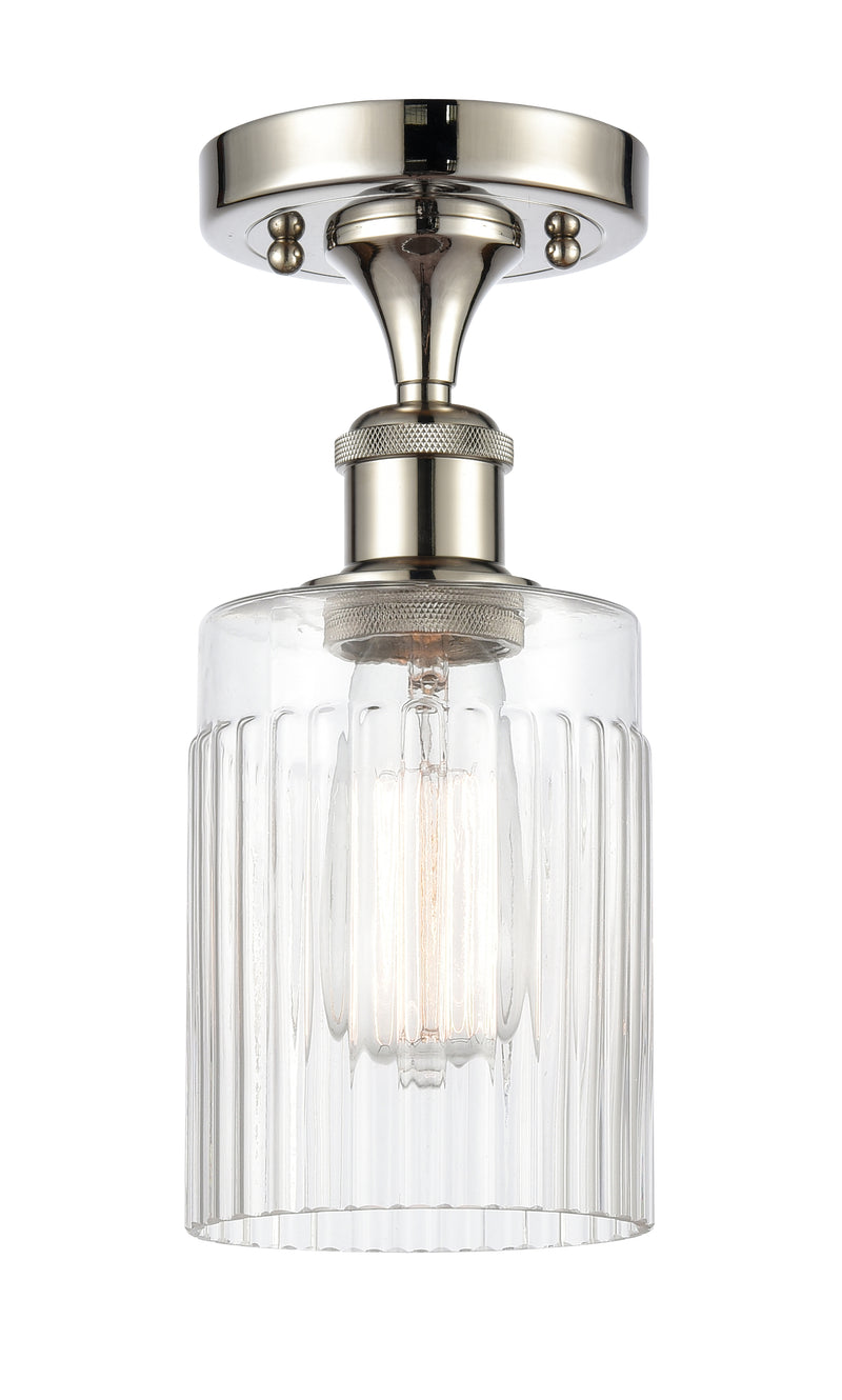 Innovations Lighting Hadley 1 Light Semi-Flush Mount Part Of The Ballston Collection 516-1C-PN-G342-LED