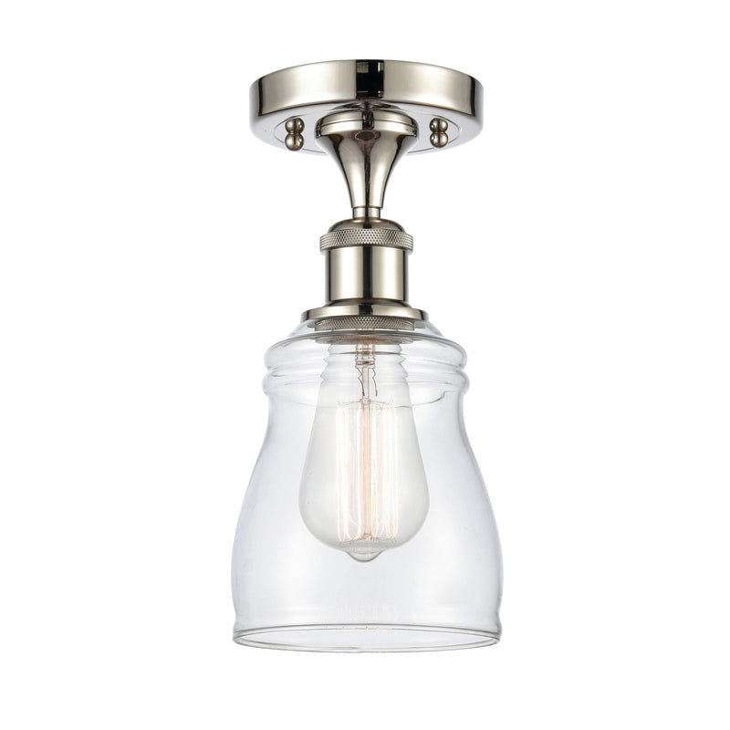 Innovations Lighting Ellery 1 Light Semi-Flush Mount Part Of The Ballston Collection 516-1C-PN-G392