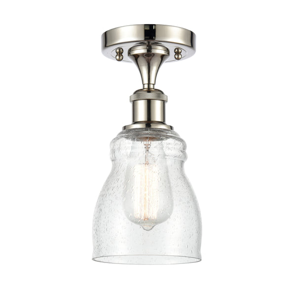 Innovations Lighting Ellery 1 Light Semi-Flush Mount Part Of The Ballston Collection 516-1C-PN-G394