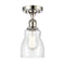 Innovations Lighting Ellery 1 Light Semi-Flush Mount Part Of The Ballston Collection 516-1C-PN-G394