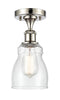 Innovations Lighting Ellery 1 Light Semi-Flush Mount Part Of The Ballston Collection 516-1C-PN-G394-LED