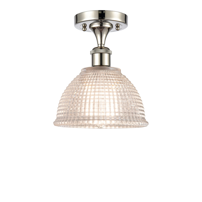 Innovations Lighting Arietta 1 Light Semi-Flush Mount Part Of The Ballston Collection 516-1C-PN-G422