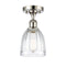 Innovations Lighting Brookfield 1 Light Semi-Flush Mount Part Of The Ballston Collection 516-1C-PN-G442