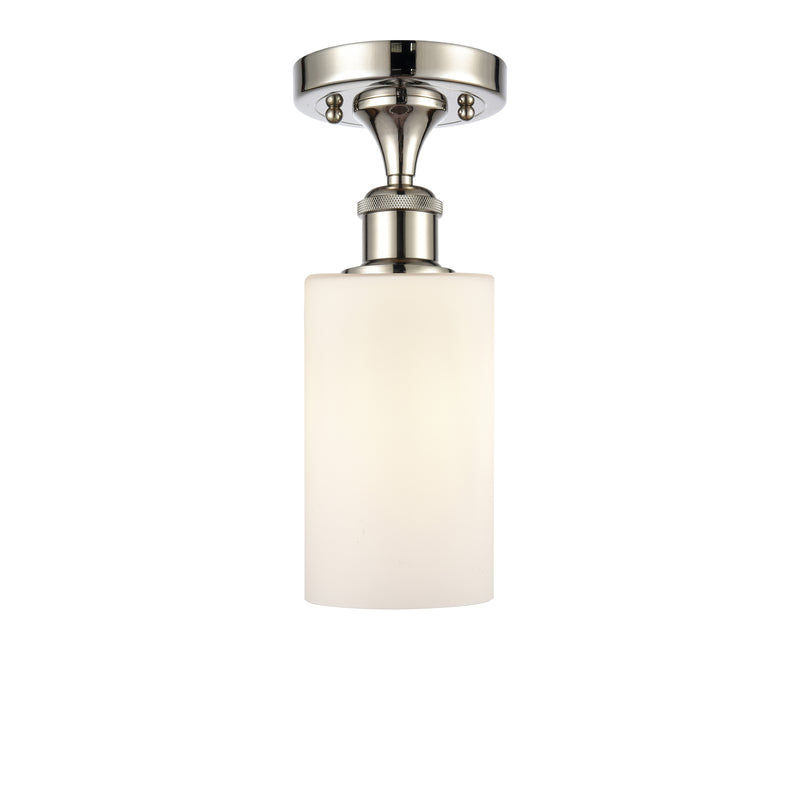 Innovations Lighting Clymer 1 Light Semi-Flush Mount Part Of The Ballston Collection 516-1C-PN-G801
