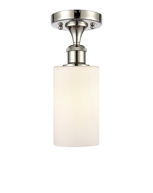 Innovations Lighting Clymer 1 Light Semi-Flush Mount Part Of The Ballston Collection 516-1C-PN-G801-LED