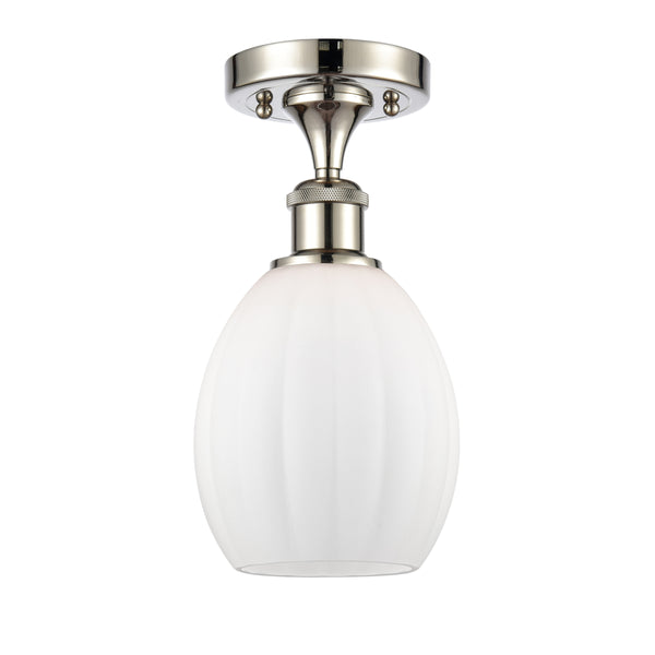 Innovations Lighting Eaton 1 Light Semi-Flush Mount Part Of The Ballston Collection 516-1C-PN-G81