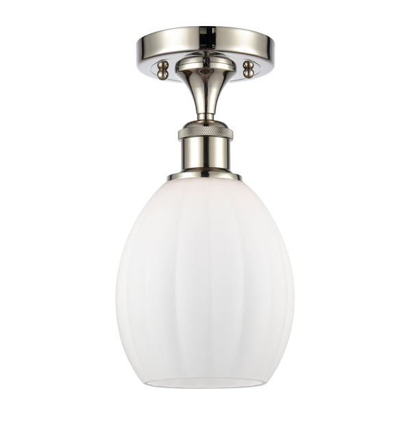 Innovations Lighting Eaton 1 Light Semi-Flush Mount Part Of The Ballston Collection 516-1C-PN-G81-LED