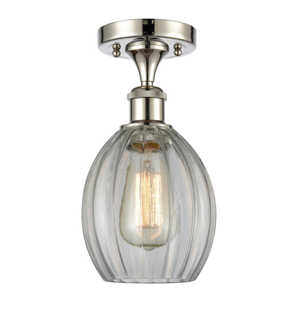 Innovations Lighting Eaton 1 Light Semi-Flush Mount Part Of The Ballston Collection 516-1C-PN-G82-LED