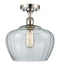 Innovations Lighting Large Fenton 1 Light Semi-Flush Mount Part Of The Ballston Collection 516-1C-PN-G92-L-LED