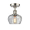 Innovations Lighting Fenton 1 Light Semi-Flush Mount Part Of The Ballston Collection 516-1C-PN-G92