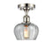 Innovations Lighting Fenton 1 Light Semi-Flush Mount Part Of The Ballston Collection 516-1C-PN-G92-LED
