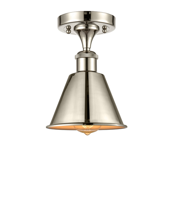 Innovations Lighting Smithfield 1 Light Semi-Flush Mount Part Of The Ballston Collection 516-1C-PN-M8-LED