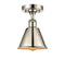Innovations Lighting Smithfield 1 Light Semi-Flush Mount Part Of The Ballston Collection 516-1C-PN-M8-LED