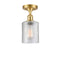 Innovations Lighting Cobbleskill 1 Light Semi-Flush Mount Part Of The Ballston Collection 516-1C-SG-G112