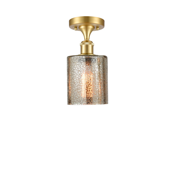 Innovations Lighting Cobbleskill 1 Light Semi-Flush Mount Part Of The Ballston Collection 516-1C-SG-G116