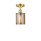 Innovations Lighting Cobbleskill 1 Light Semi-Flush Mount Part Of The Ballston Collection 516-1C-SG-G116