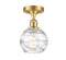 Innovations Lighting Deco Swirl 1 Light 6" Semi-Flush Mount 516-1C-SG-G1213-6-LED