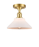 Innovations Lighting Orwell 1 Light Semi-Flush Mount Part Of The Ballston Collection 516-1C-SG-G131-LED