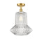 Innovations Lighting Springwater 1 Light Semi-Flush Mount Part Of The Ballston Collection 516-1C-SG-G212