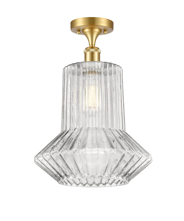 Innovations Lighting Springwater 1 Light Semi-Flush Mount Part Of The Ballston Collection 516-1C-SG-G212-LED