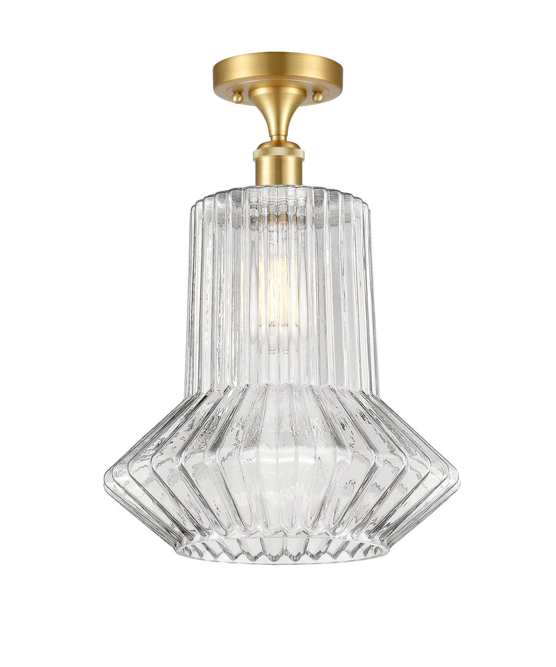 Innovations Lighting Springwater 1 Light Semi-Flush Mount Part Of The Ballston Collection 516-1C-SG-G212-LED