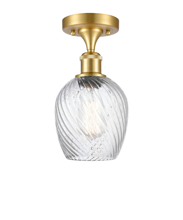 Innovations Lighting Salina 1 Light Semi-Flush Mount Part Of The Ballston Collection 516-1C-SG-G292-LED