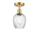 Innovations Lighting Salina 1 Light Semi-Flush Mount Part Of The Ballston Collection 516-1C-SG-G292