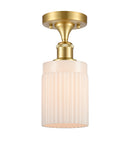 Innovations Lighting Hadley 1 Light Semi-Flush Mount Part Of The Ballston Collection 516-1C-SG-G341-LED