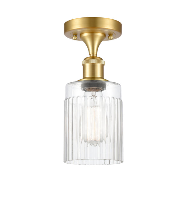 Innovations Lighting Hadley 1 Light Semi-Flush Mount Part Of The Ballston Collection 516-1C-SG-G342-LED