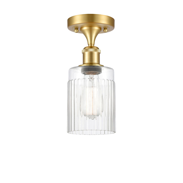 Innovations Lighting Hadley 1 Light Semi-Flush Mount Part Of The Ballston Collection 516-1C-SG-G342
