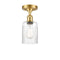 Innovations Lighting Hadley 1 Light Semi-Flush Mount Part Of The Ballston Collection 516-1C-SG-G342