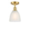 Innovations Lighting Castile 1 Light Semi-Flush Mount Part Of The Ballston Collection 516-1C-SG-G381