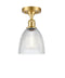 Innovations Lighting Castile 1 Light Semi-Flush Mount Part Of The Ballston Collection 516-1C-SG-G382-LED